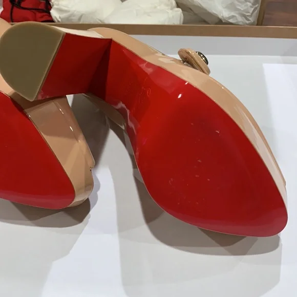 Christian Louboutin Bibibop 140 Patent 35.5 - Picture 4 of 10